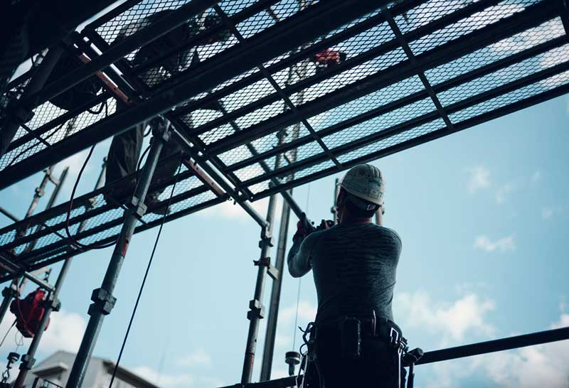 5 足場も自社施工だから費用が安い